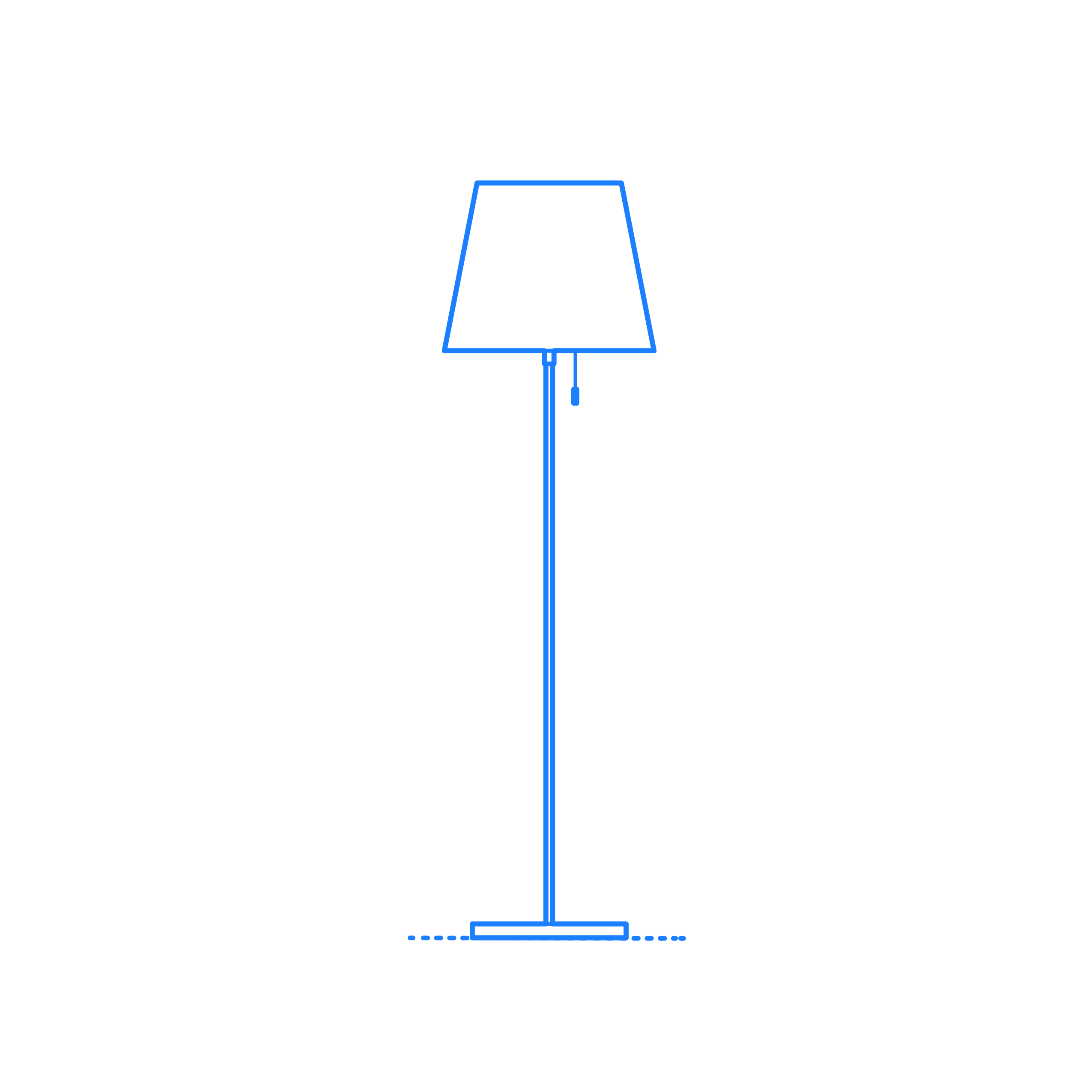 Furniture Floor Lamps Ikea Nyfors Floor Lamp Outline Icon Svg Set Free Vectors